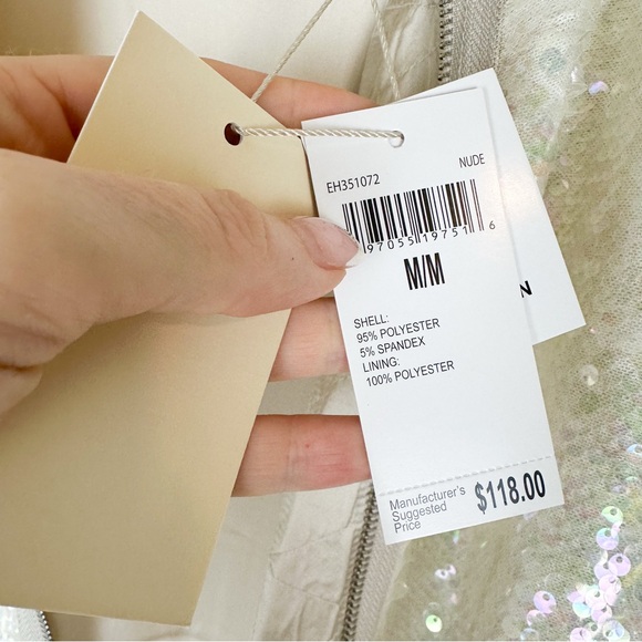 NWT Elie Tahari Sequin Bomber Jacekt - Picture 6 of 11